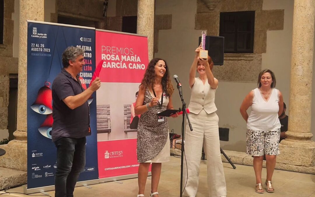 Premio Rosa María García Cano en la Feria de Teatro de Castilla y León